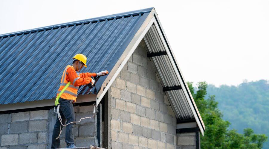 Professional metal roof installation in Bronson, MI